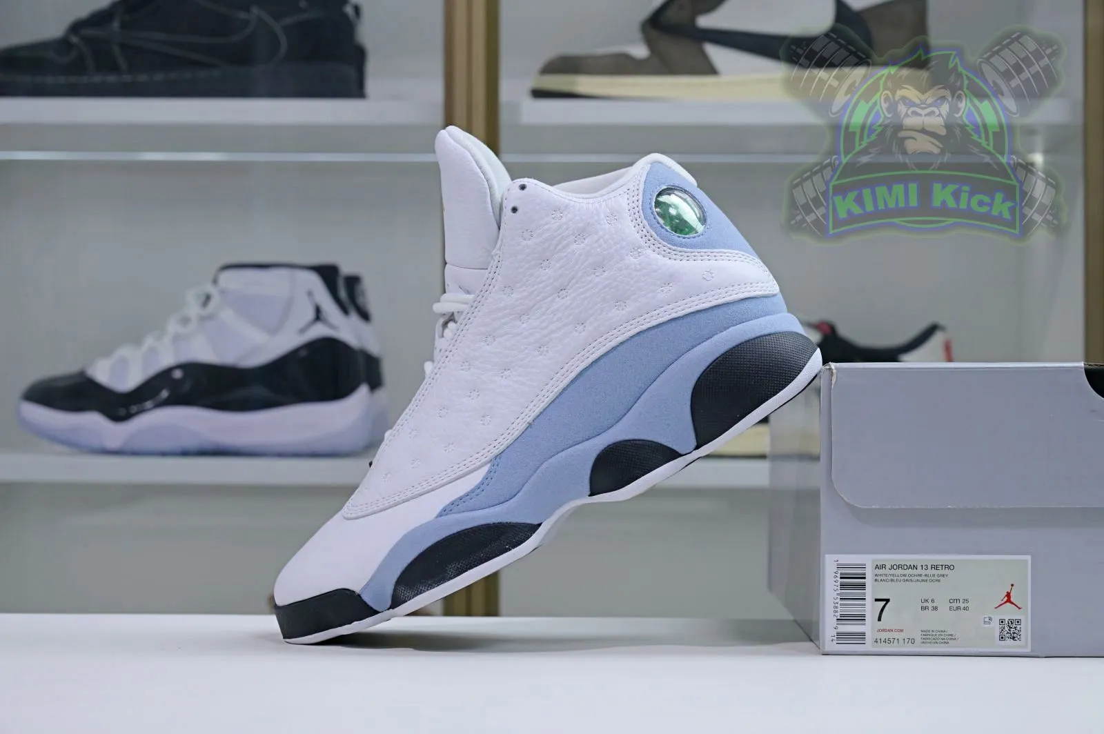 Reps Kimi kick Air Jordan 13“Blue Grey” 0119