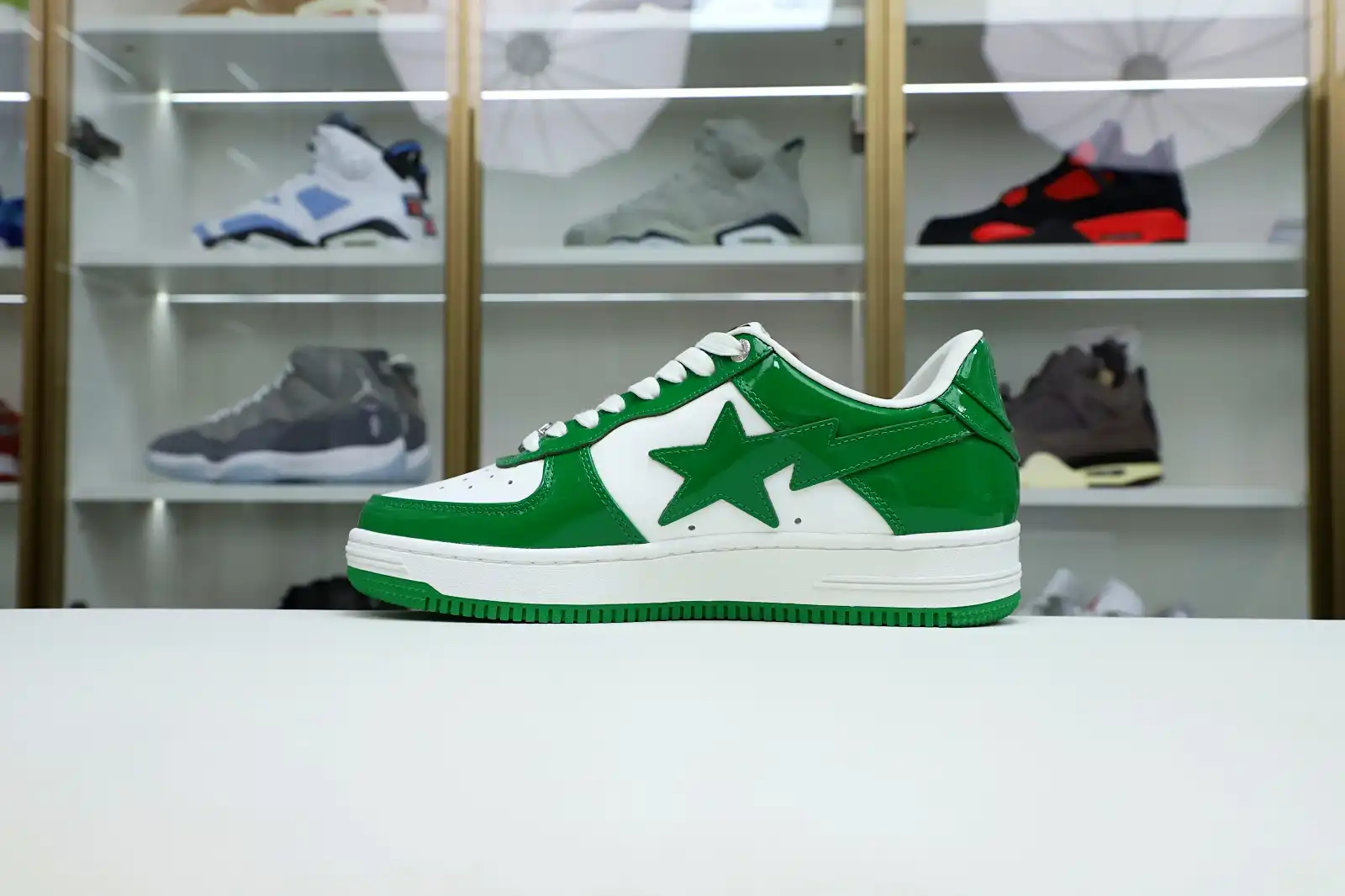 Kimikick BAPE BAPESTA 'GREEN' 0126