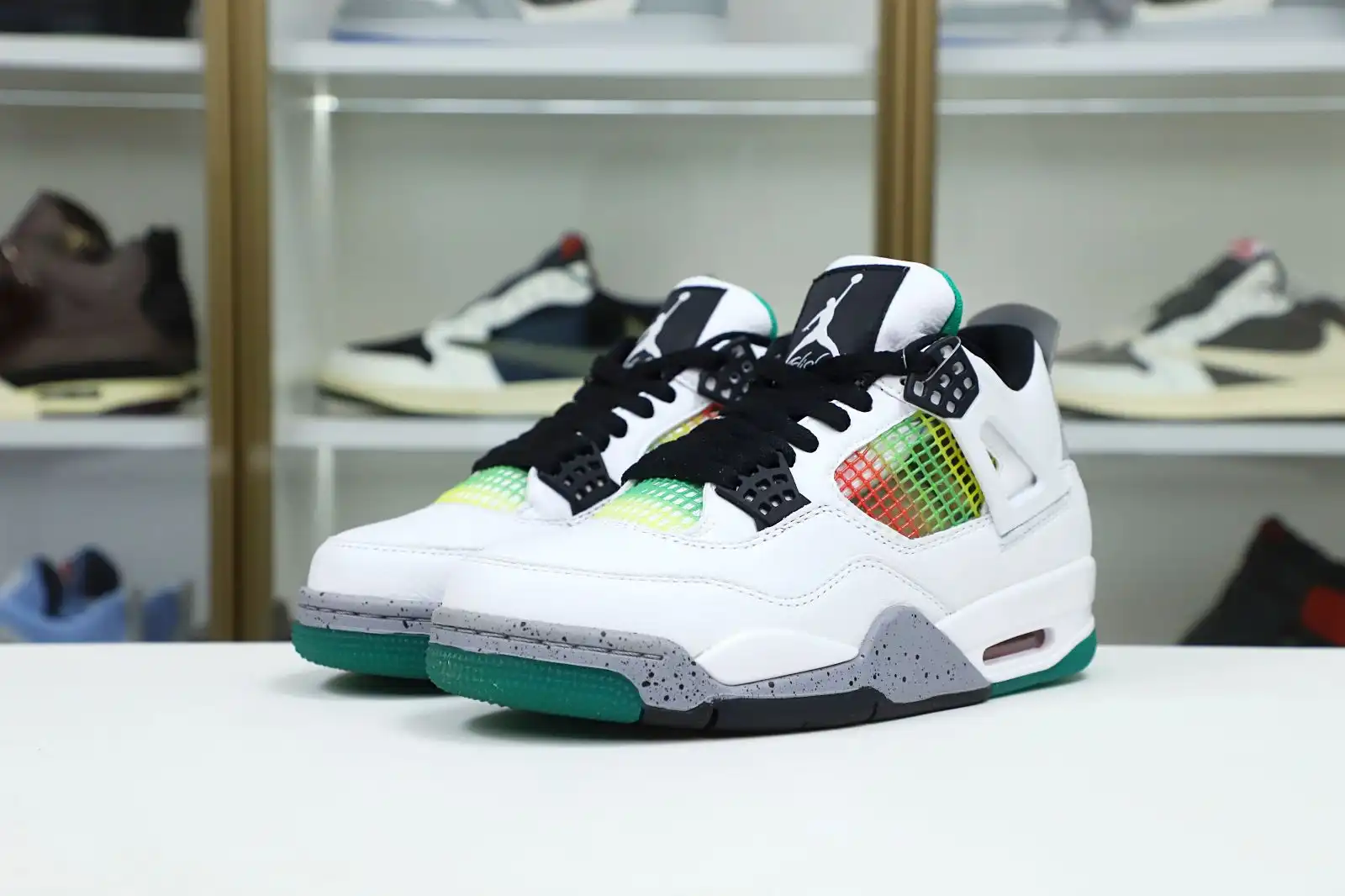 Kimikick WMNS AIR JORDAN 4 RETRO 'RAST 0127