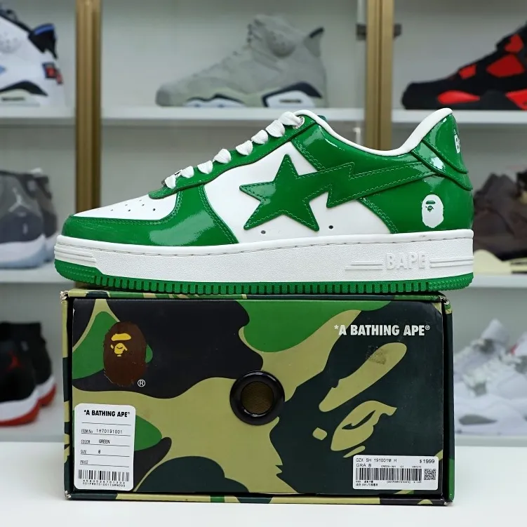 Kimikick BAPE BAPESTA 'GREEN' 0120