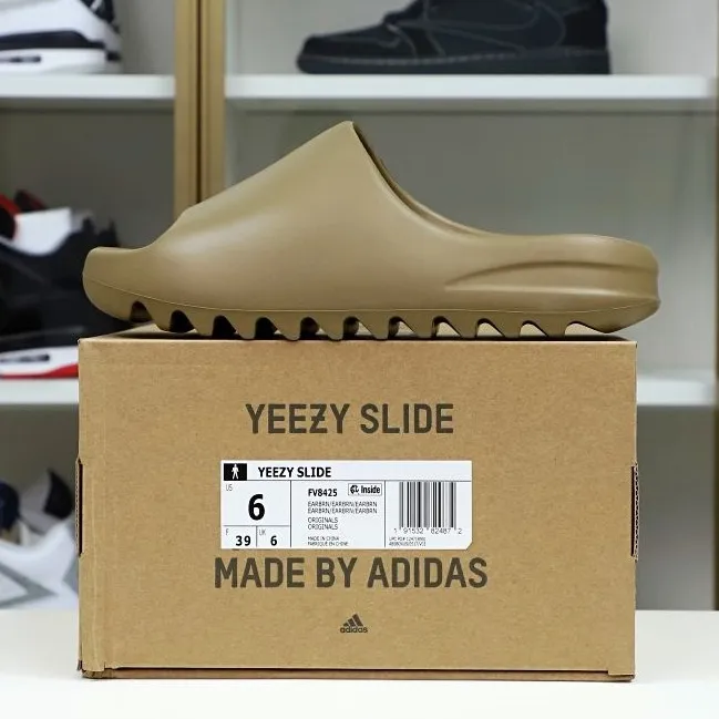 Kimi kick Yeezy Slide BrownFV8425 0112