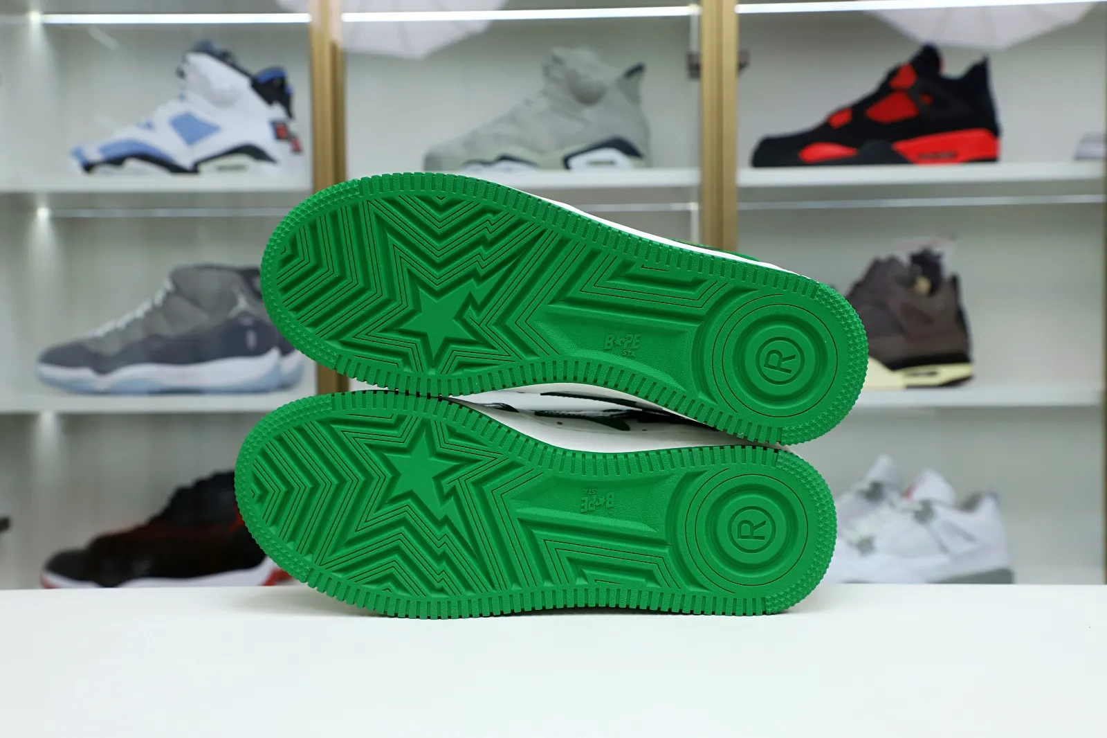 Kimikick BAPE BAPESTA 'GREEN' 0120