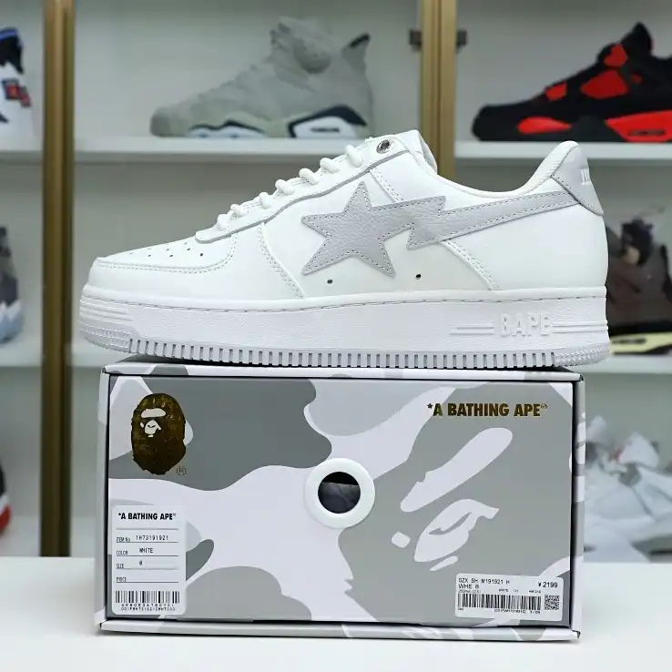 Kimikick BAPESTA 'WHITE' 0126