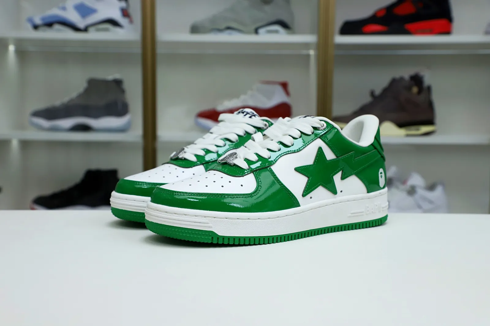 Kimikick BAPE BAPESTA 'GREEN' 0120