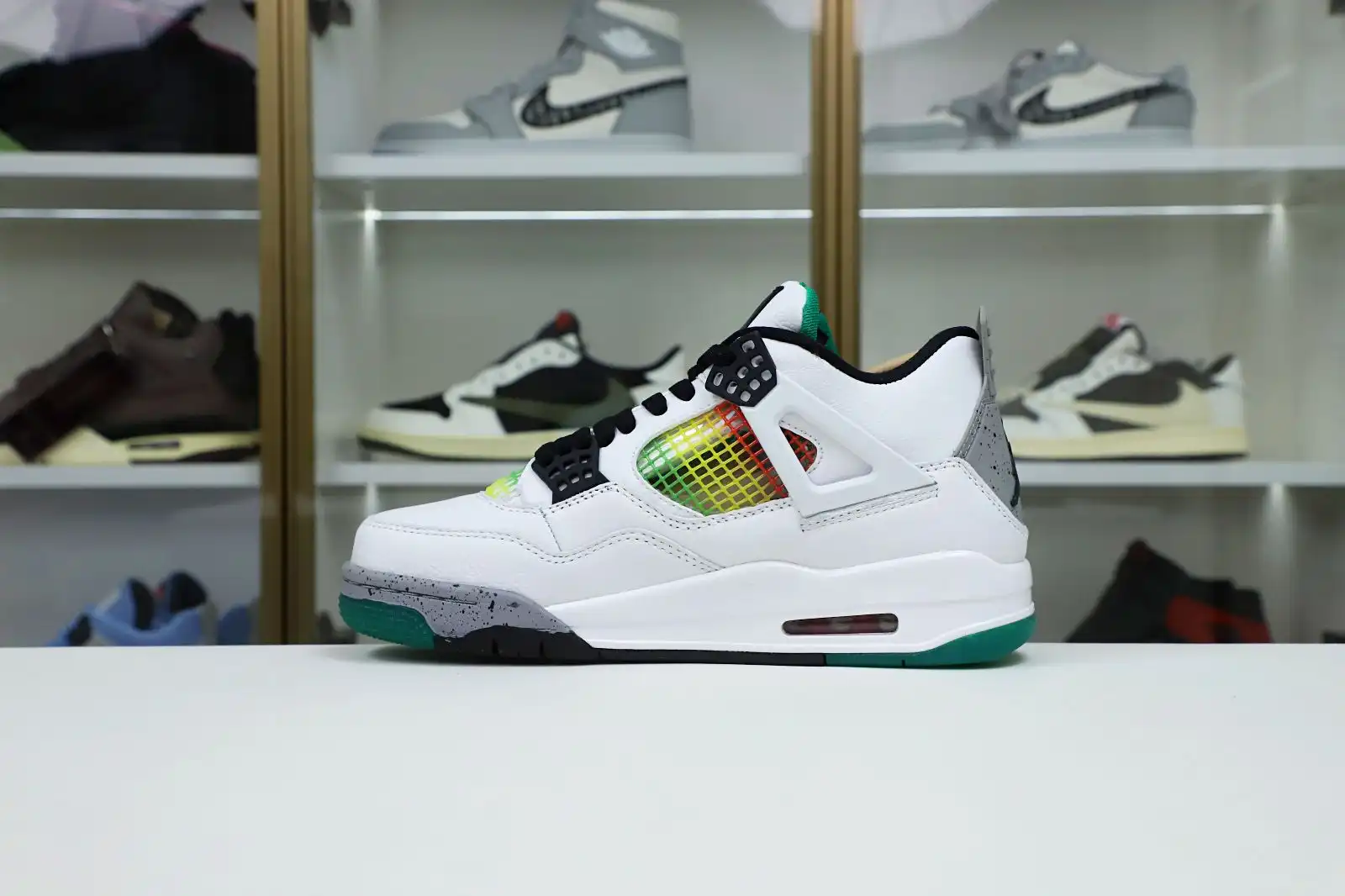 Kimikick WMNS AIR JORDAN 4 RETRO 'RAST 0127