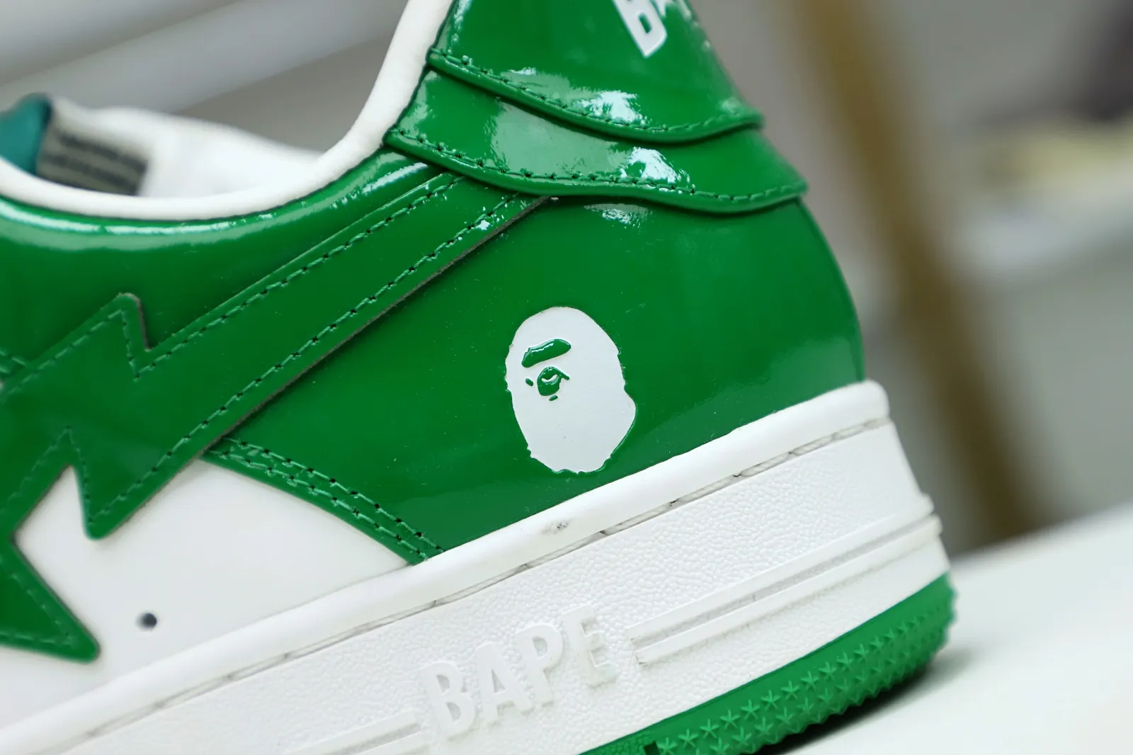 Kimikick BAPE BAPESTA 'GREEN' 0120