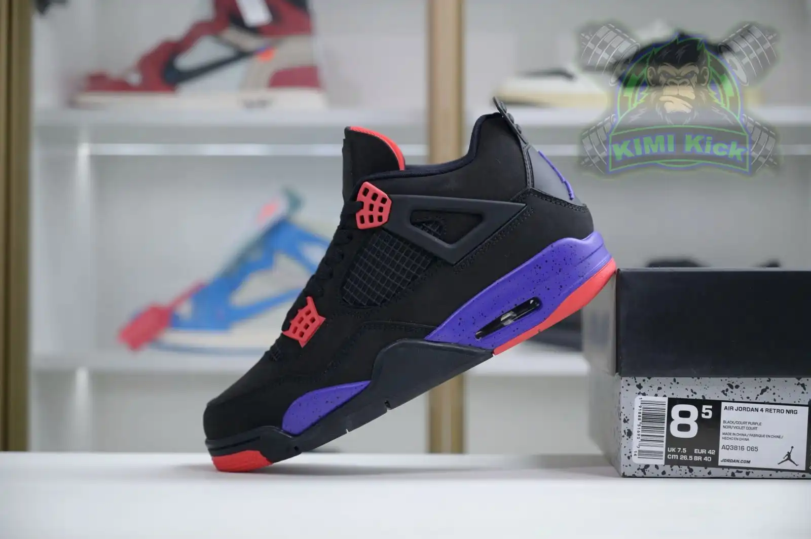 Kimikick Jordan Air Jordan 4 retro raptors nrg （2018） 0127