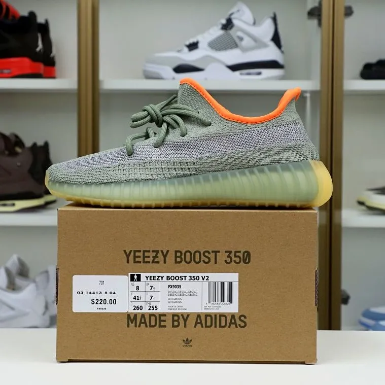 Kimi kick YEEZY BOOST 350 V2 'DESERT SAGE' 0117