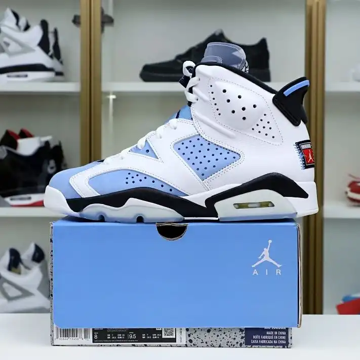 Kimikick AIR JORDAN 6 RETRO 'UNC HOME' 0123