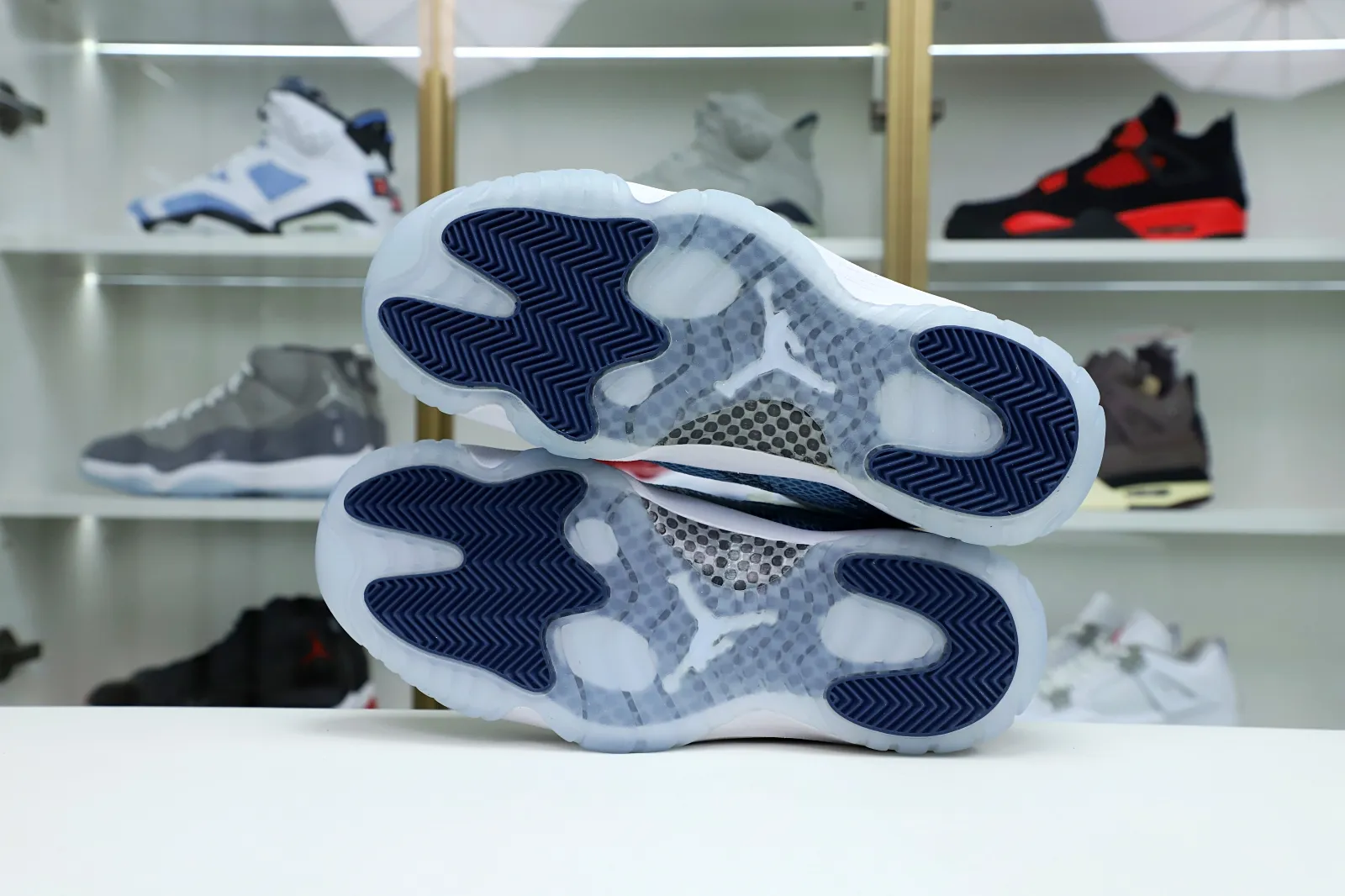 Kimikick Jordan Air Jordan 11 “navy snakeskin” 0121