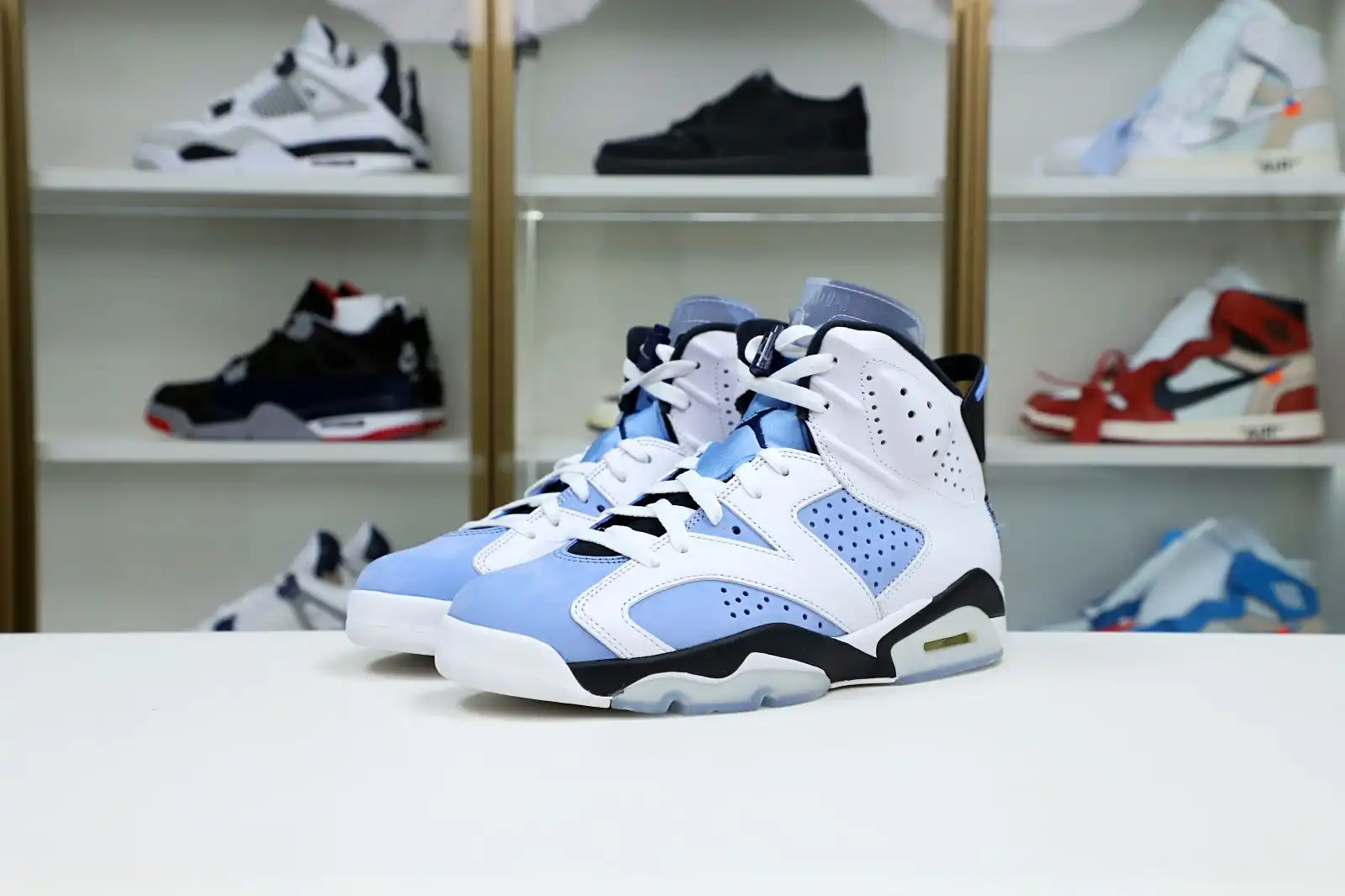 Kimikick AIR JORDAN 6 RETRO 'UNC HOME' 0123