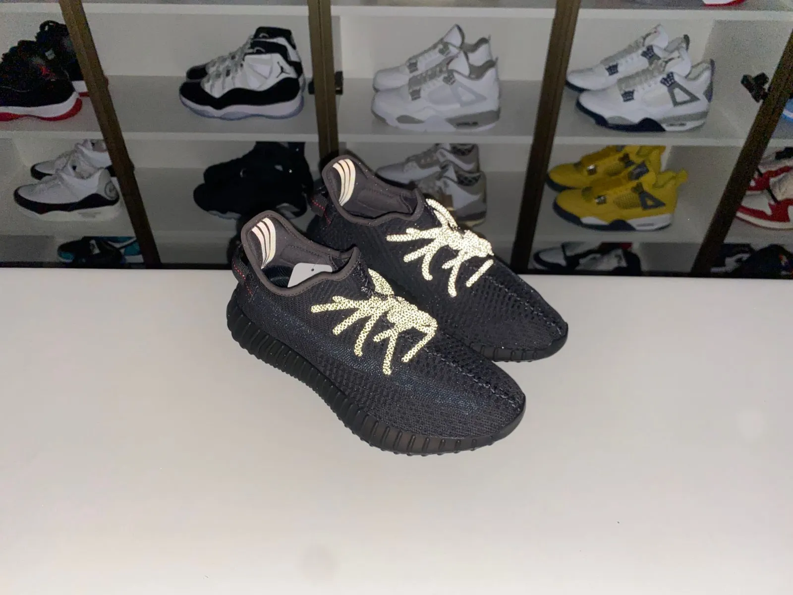 Rep Kimi kick YEEZY BOOST 350 V2 'BLACK NON-REFLECTIVE' 0117