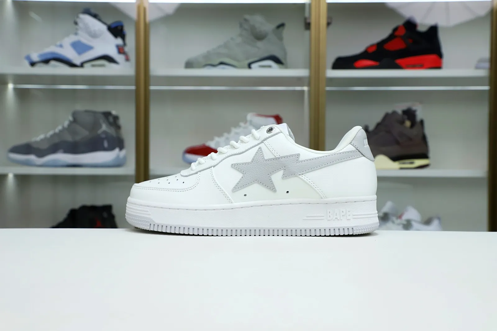 Kimikick BAPESTA 'WHITE' 0120