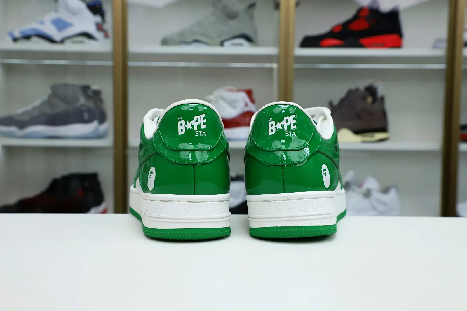 Kimikick BAPE BAPESTA 'GREEN' 0120