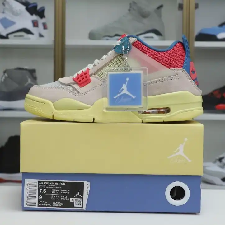 Kimikick UNION LA X AIR JORDAN 4 RETRO 'GUAVA ICE' 0127