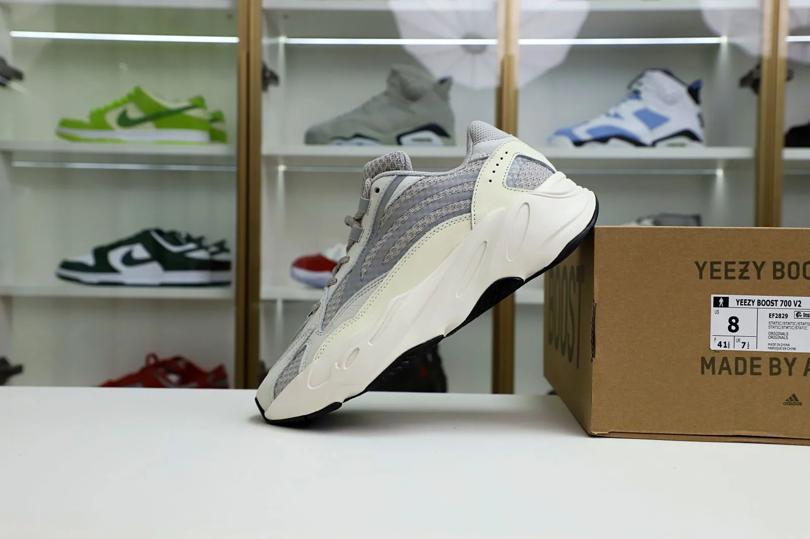 Cheap Kimi kick YEEZY BOOST 700 V2 'CREAM' 0114