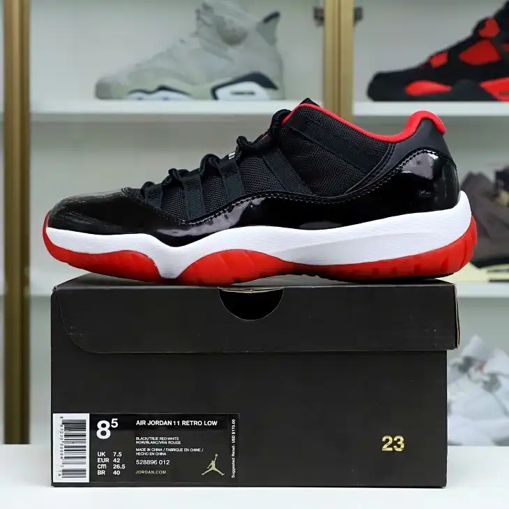 Kimikick AIR JORDAN 11 RETRO BRED LOW 0126