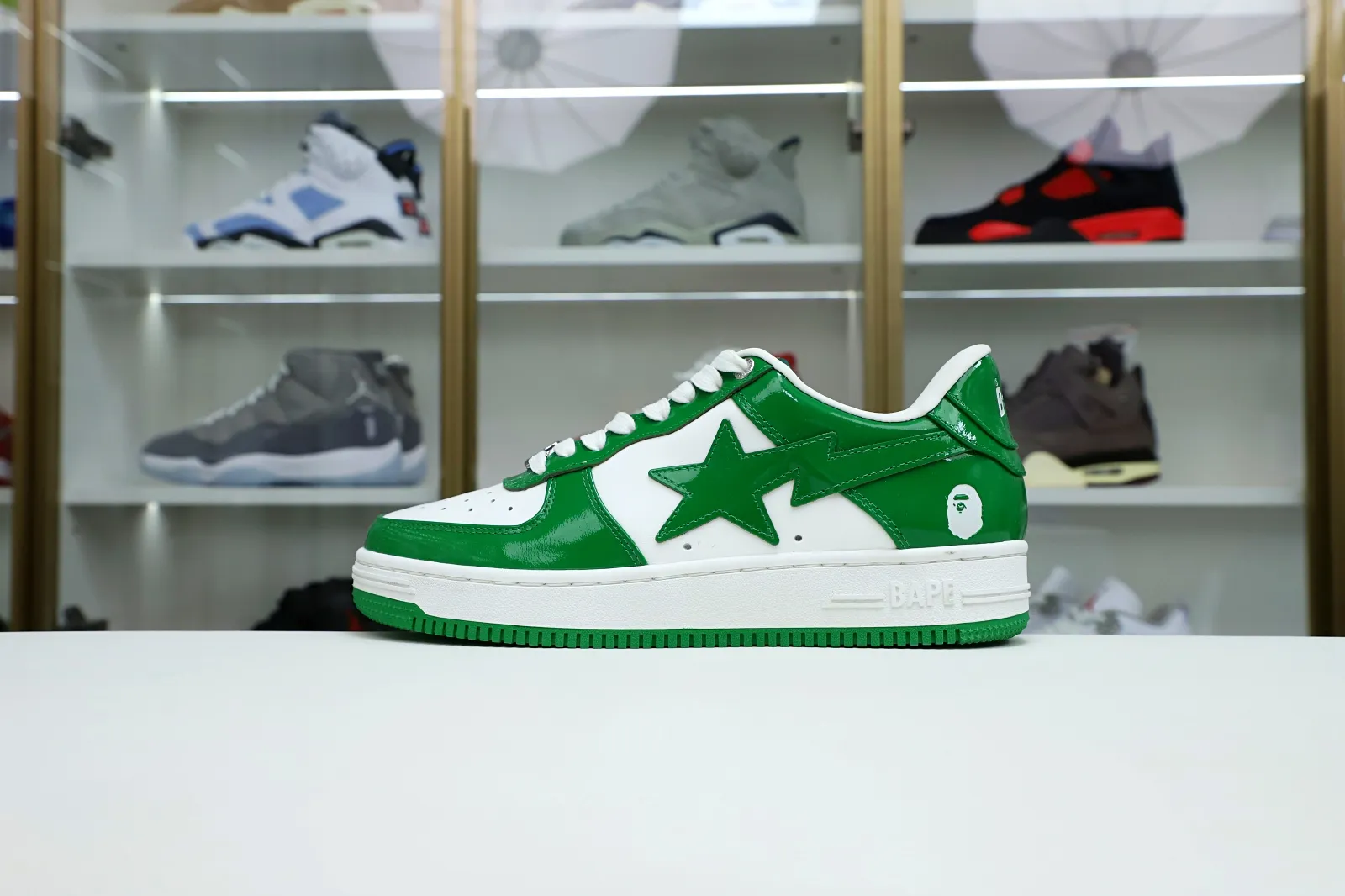 Kimikick BAPE BAPESTA 'GREEN' 0120