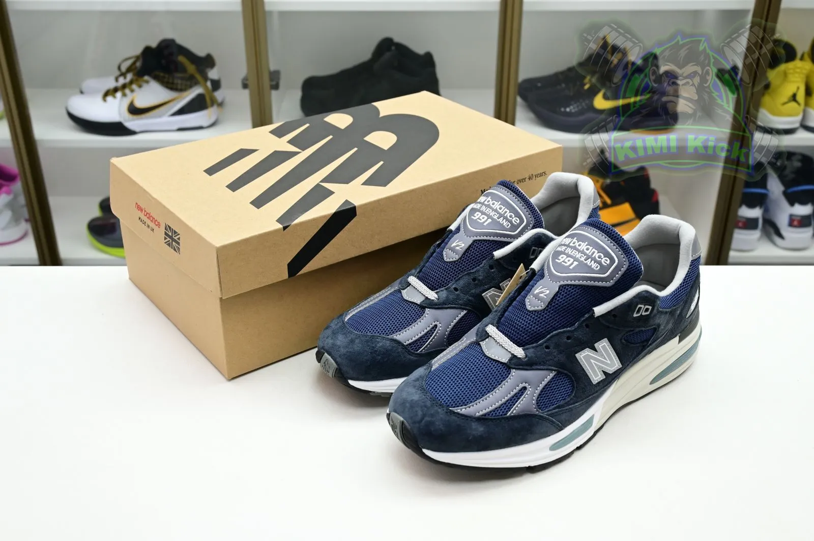 Rep Kimi kick New Balance NB 991v2 0115