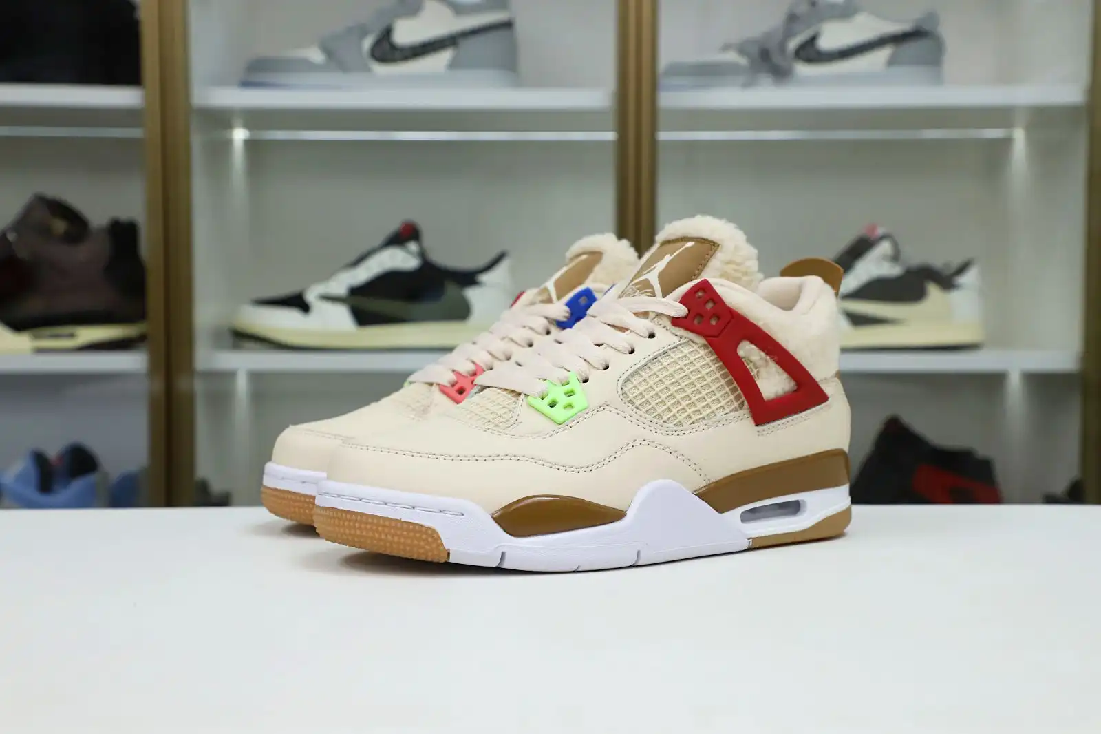 Kimikick AIR JORDAN 4 RETRO GS 'WILD THINGS' 0127