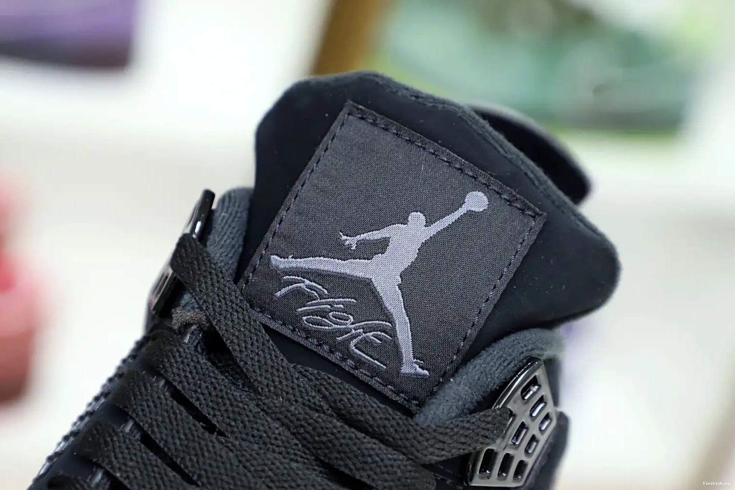 AIR 4 RETRO 2020 Kimikick JORDAN 'BLACK CAT' 0212