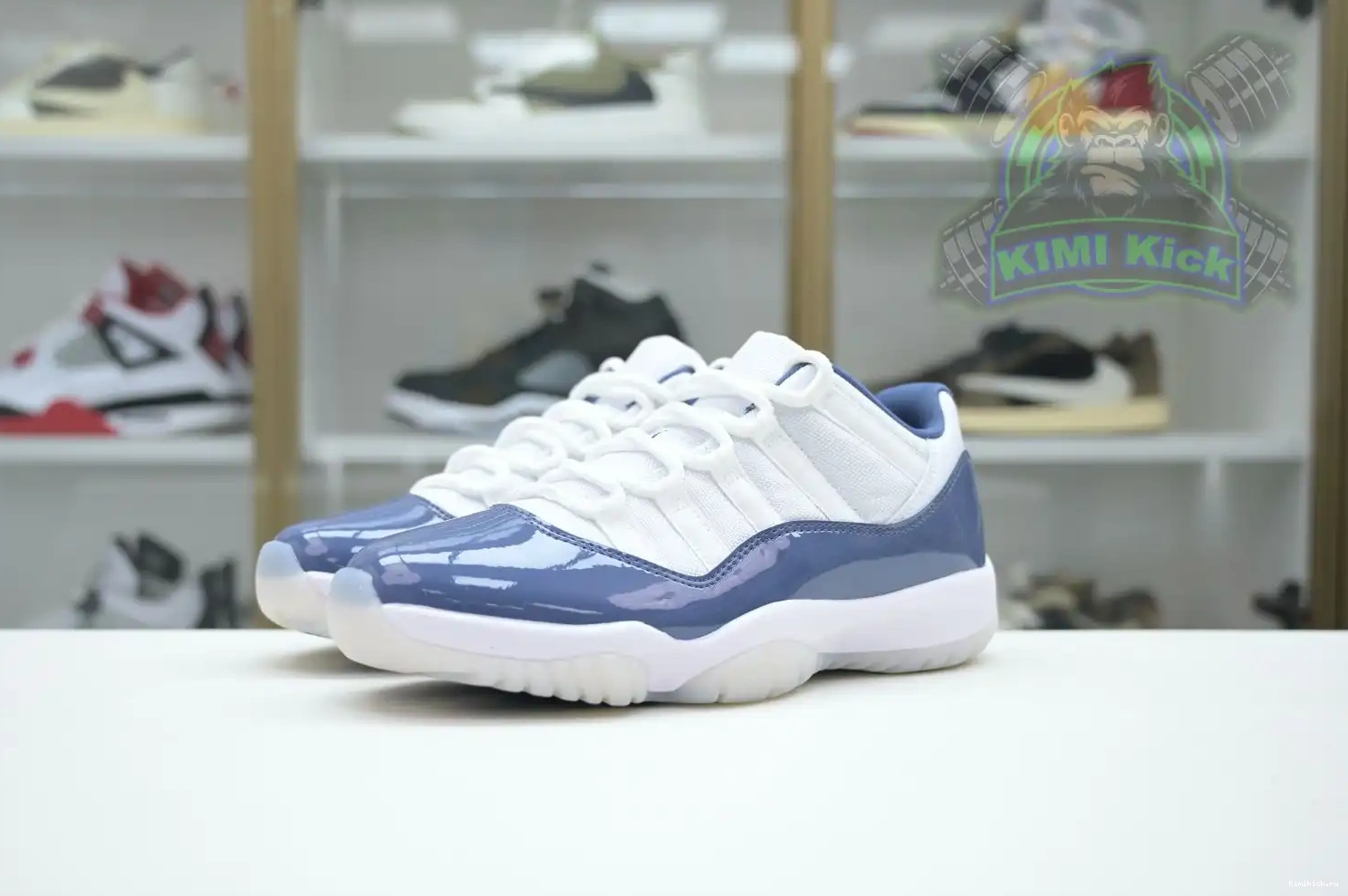 11 Jordan Blue” Kimikick Air Jordan Low“Diffused 0215