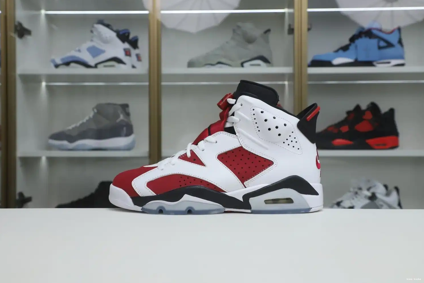 OG AIR 2021 RETRO JORDAN Kimikick 'CARMINE' 6 0209