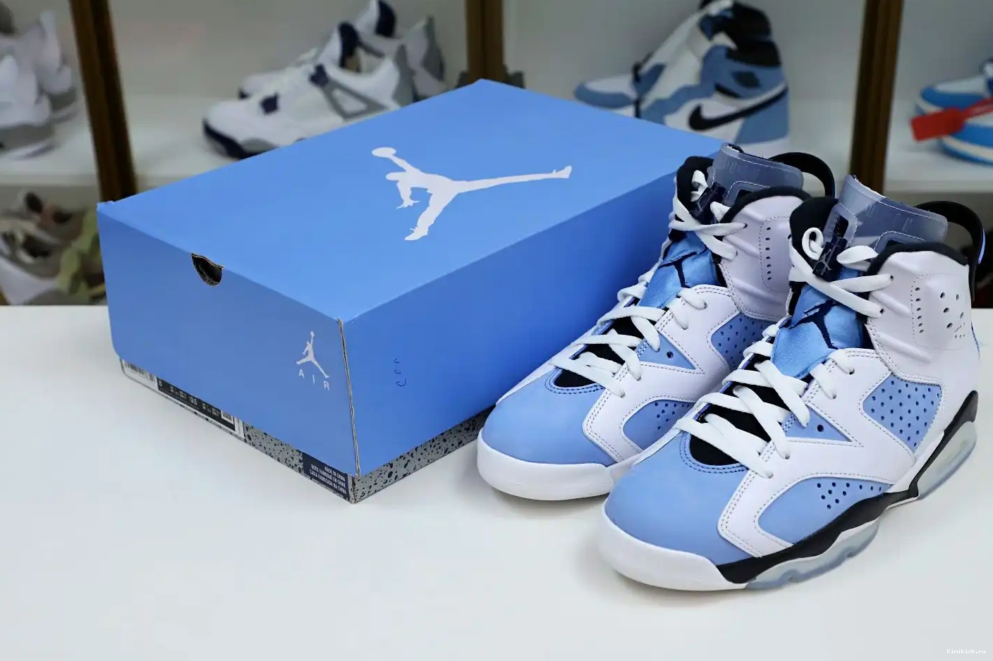 AIR Kimikick JORDAN 6 HOME' 'UNC RETRO 0212