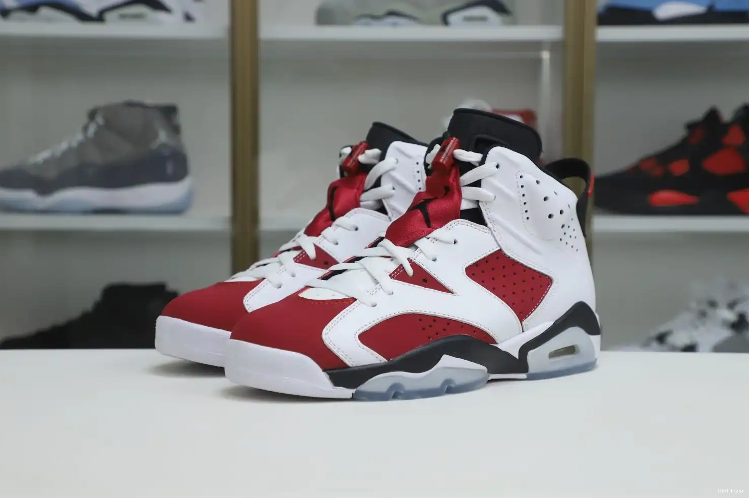 OG AIR 2021 RETRO JORDAN Kimikick 'CARMINE' 6 0209