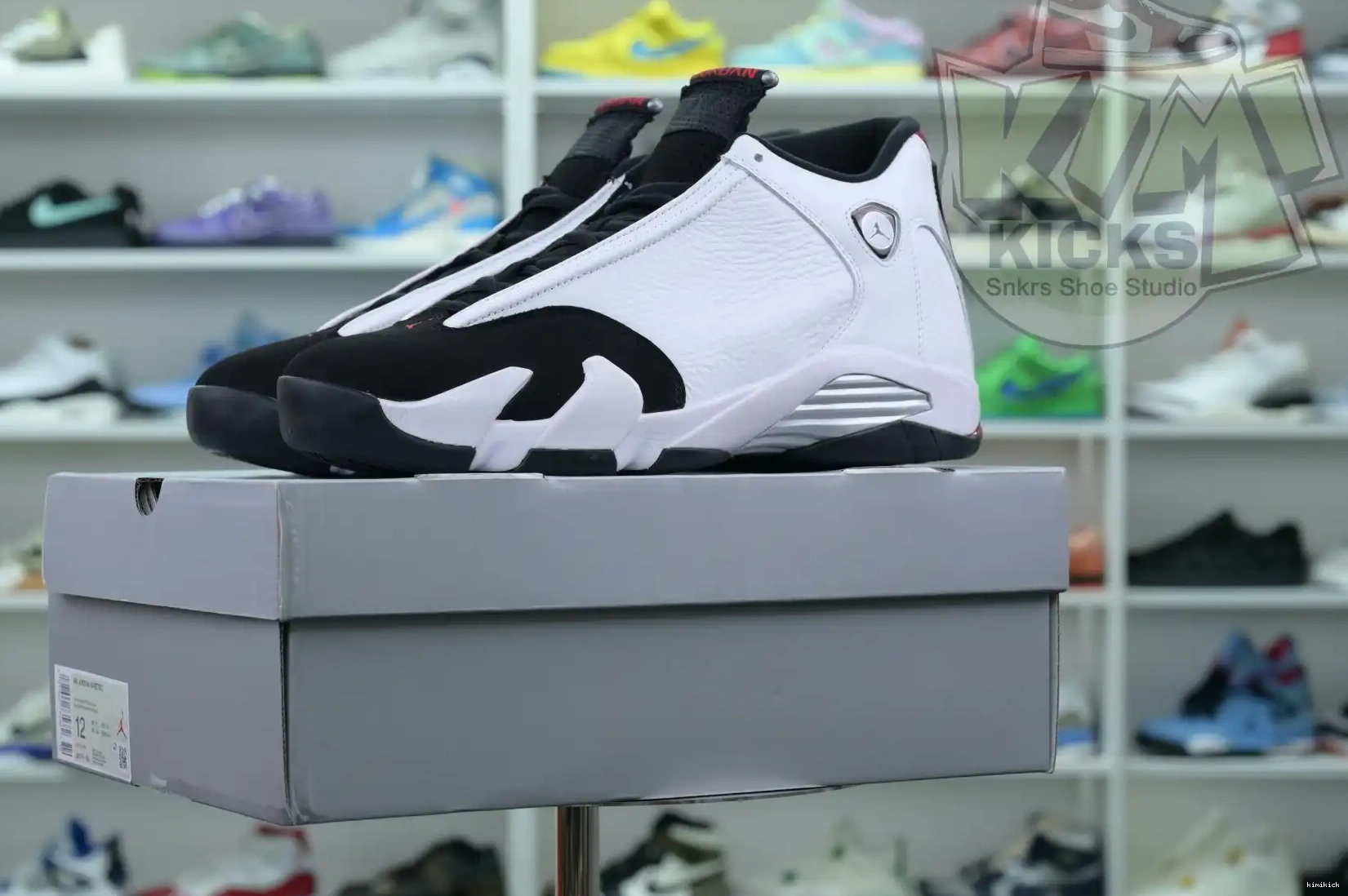 Jordan14“Black Air Kimikick Jordan Toe”2024 0214