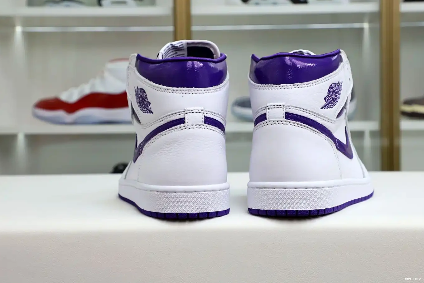 Purple High Air 1 Jordan Kimikick Court OG 0210