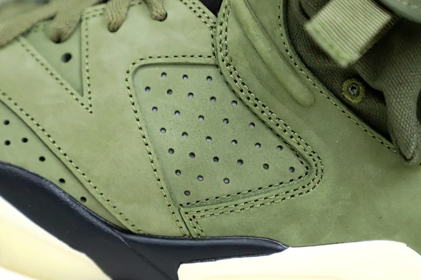 'OLIVE' RETRO Kimikick 6 JORDAN TRAVIS AIR SCOTT X 0210