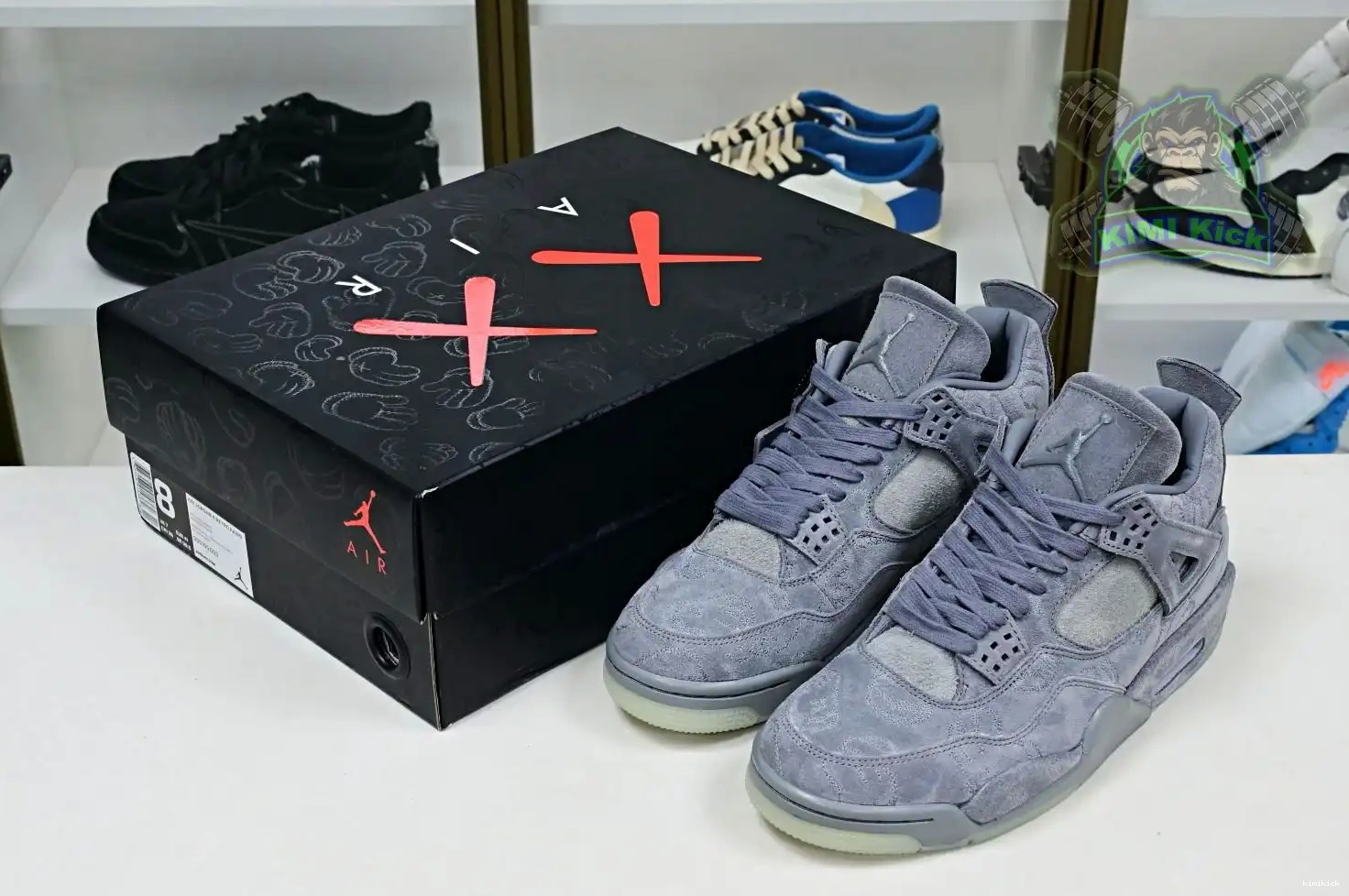 Jordan kaws retro Air Jordan Kimikick 4 0216