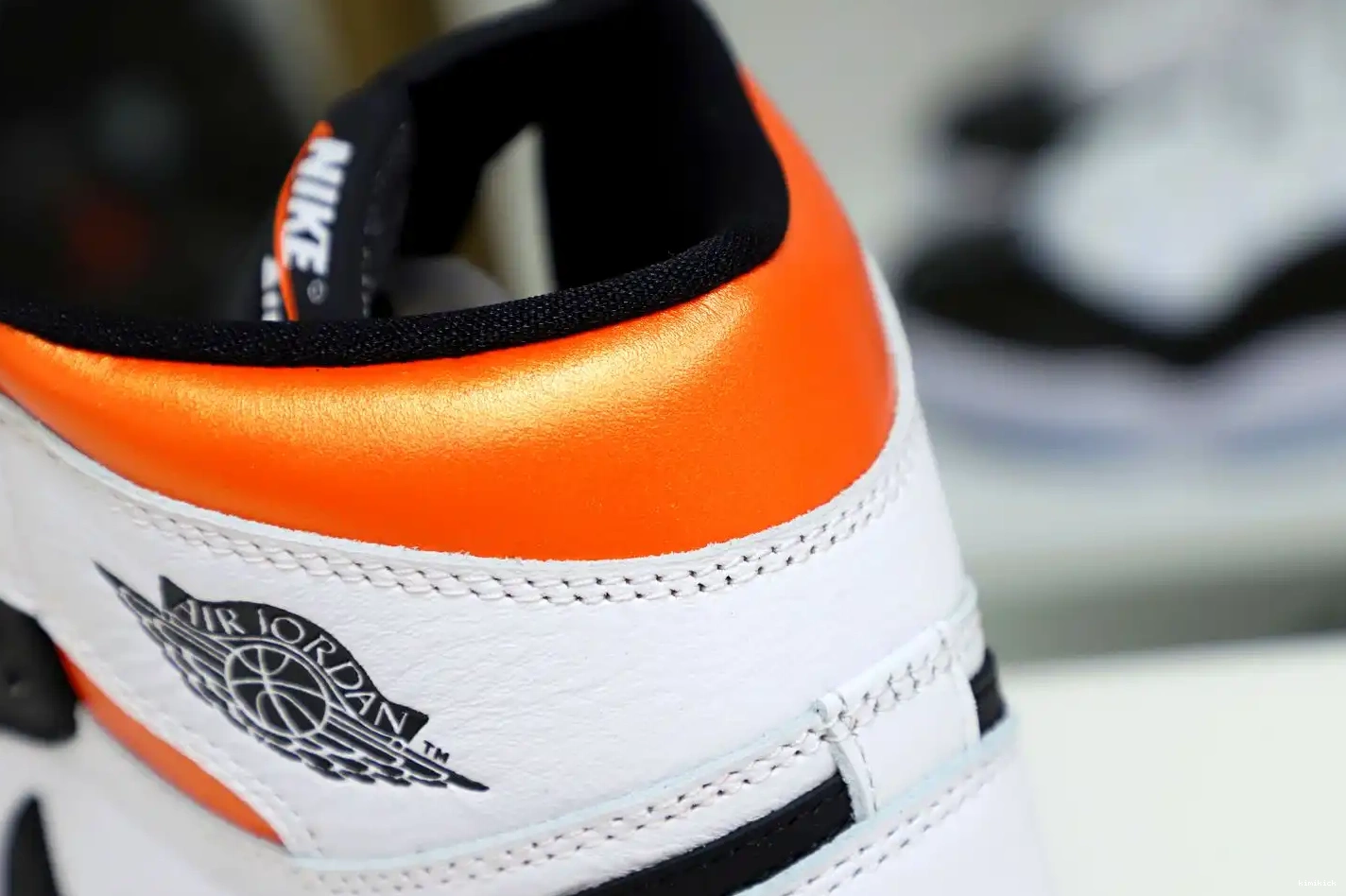 Air Retro 1 OG Electro Kimikick Jordan Orange' High 0214