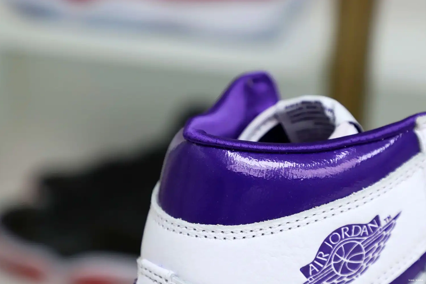 Purple High Air 1 Jordan Kimikick Court OG 0210