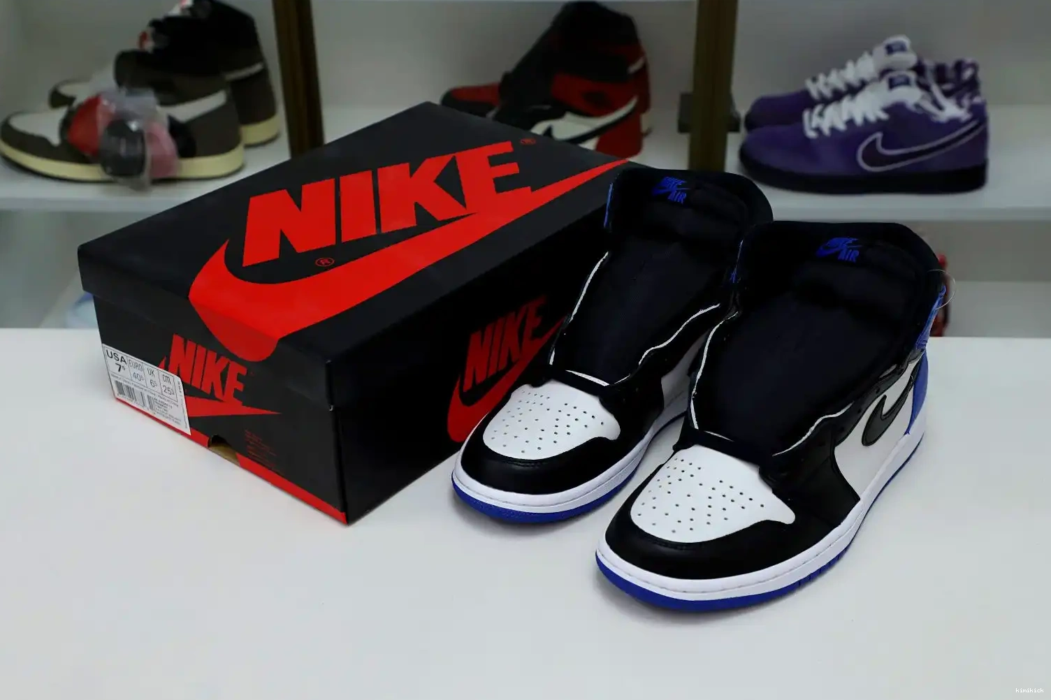 X Kimikick JORDAN 1 AIR DESIGN HIGH FRAGMENT RETRO 0210