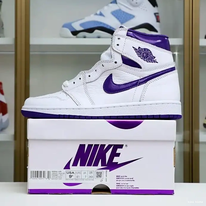 Purple High Air 1 Jordan Kimikick Court OG 0210