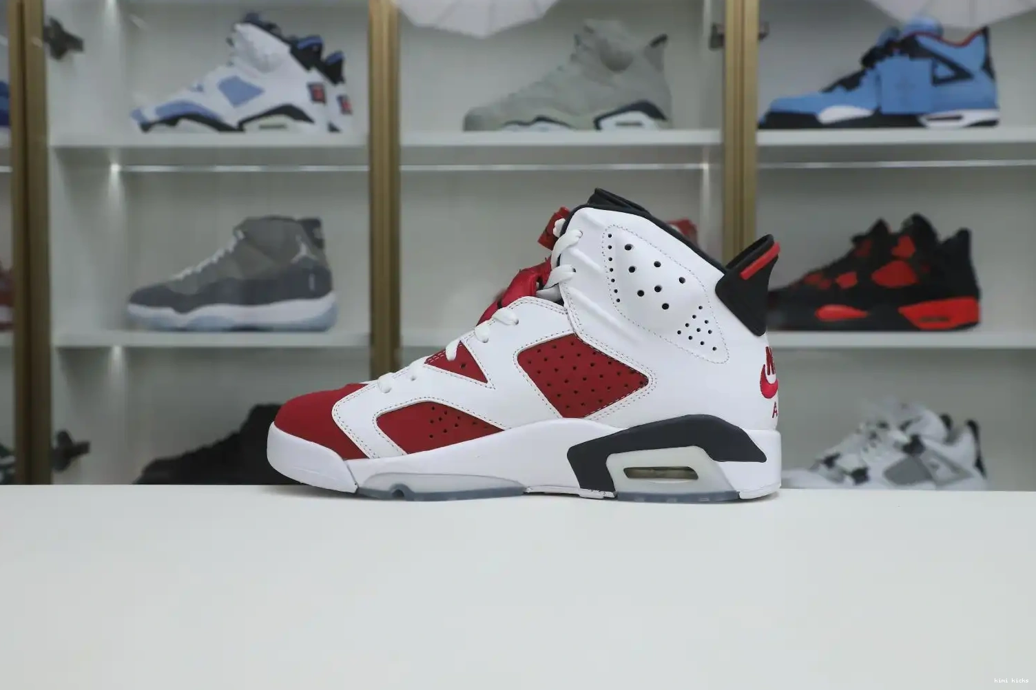 OG AIR 2021 RETRO JORDAN Kimikick 'CARMINE' 6 0209