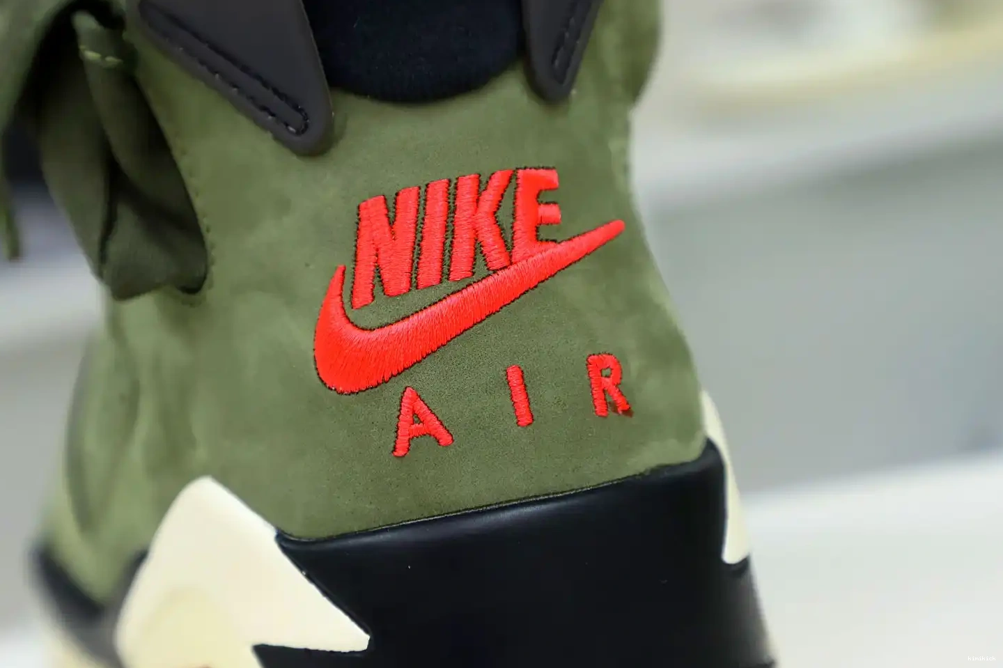 'OLIVE' RETRO Kimikick 6 JORDAN TRAVIS AIR SCOTT X 0210