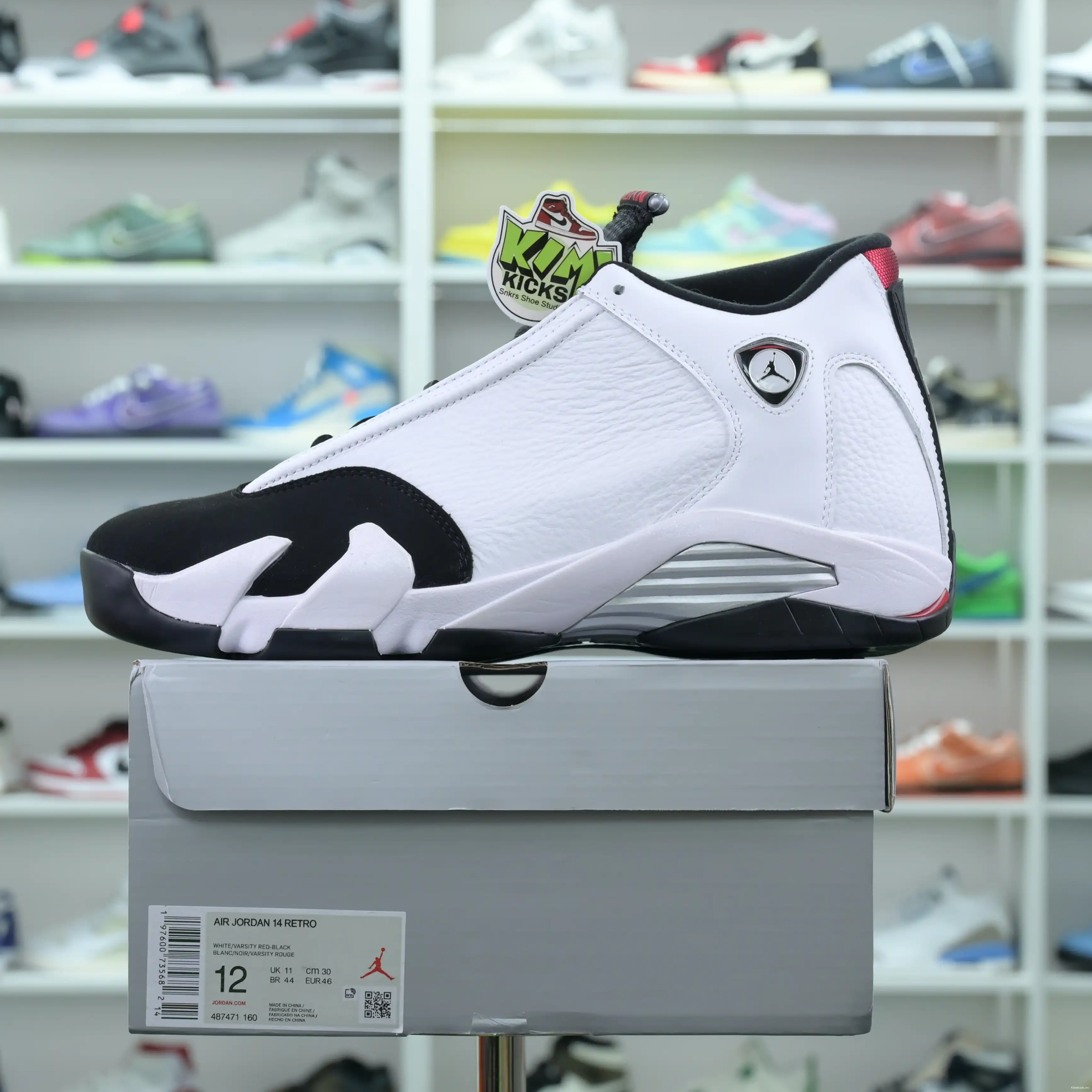 Jordan14“Black Air Toe”2024 Kimikick Jordan 0221