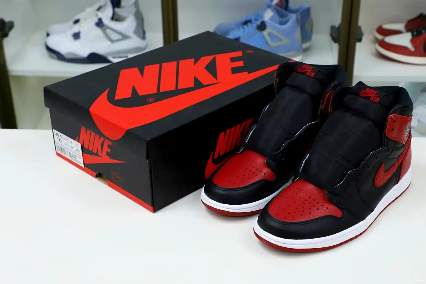 OG 1 RETRO 'BRED' HIGH Kimikick JORDAN AIR 0226