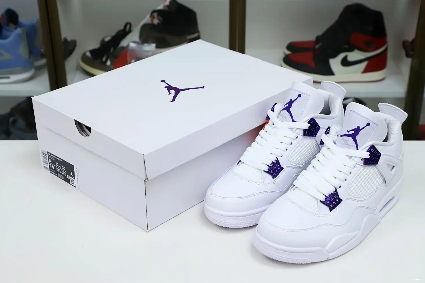 METALLIC 4 Kimikick JORDAN PURPLE AIR 0223