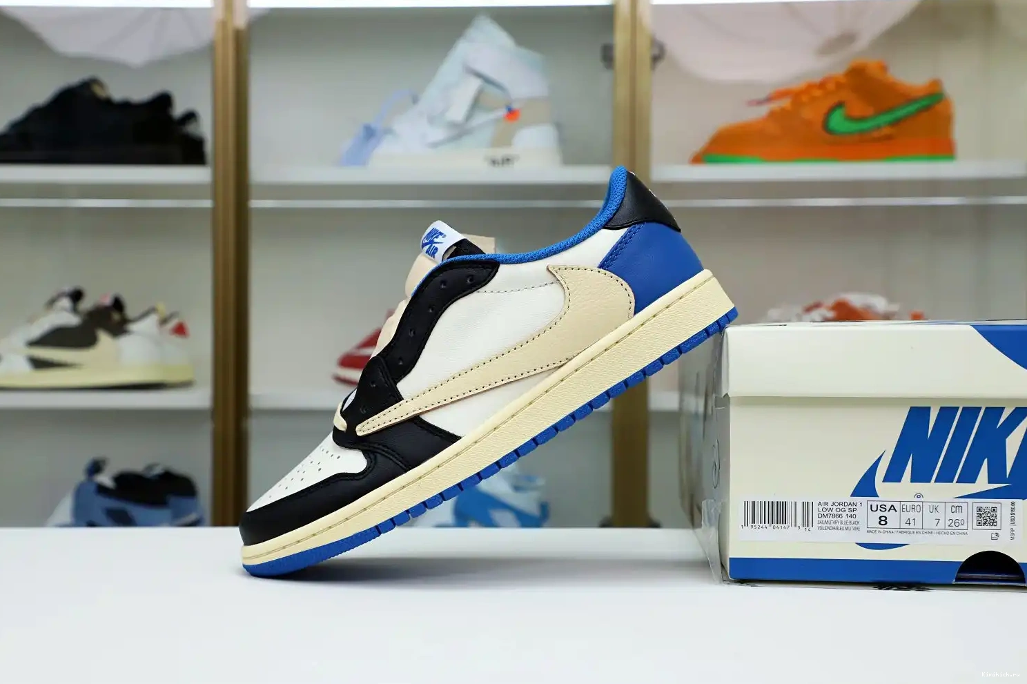 X X FRAGMENT DESIGN JORDAN SCOTT 1 AIR TRAVIS Kimikick LOW 0211