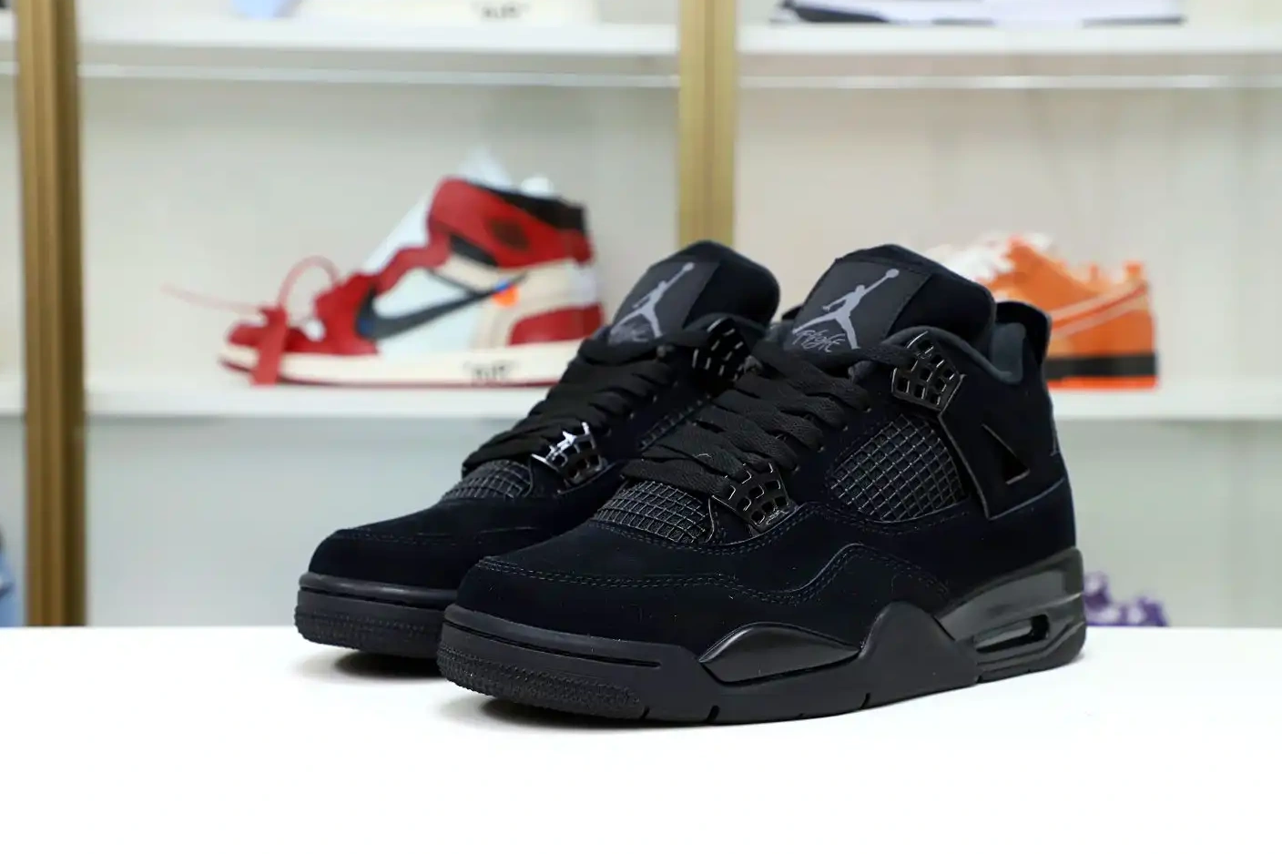 AIR 4 RETRO 2020 Kimikick JORDAN 'BLACK CAT' 0212