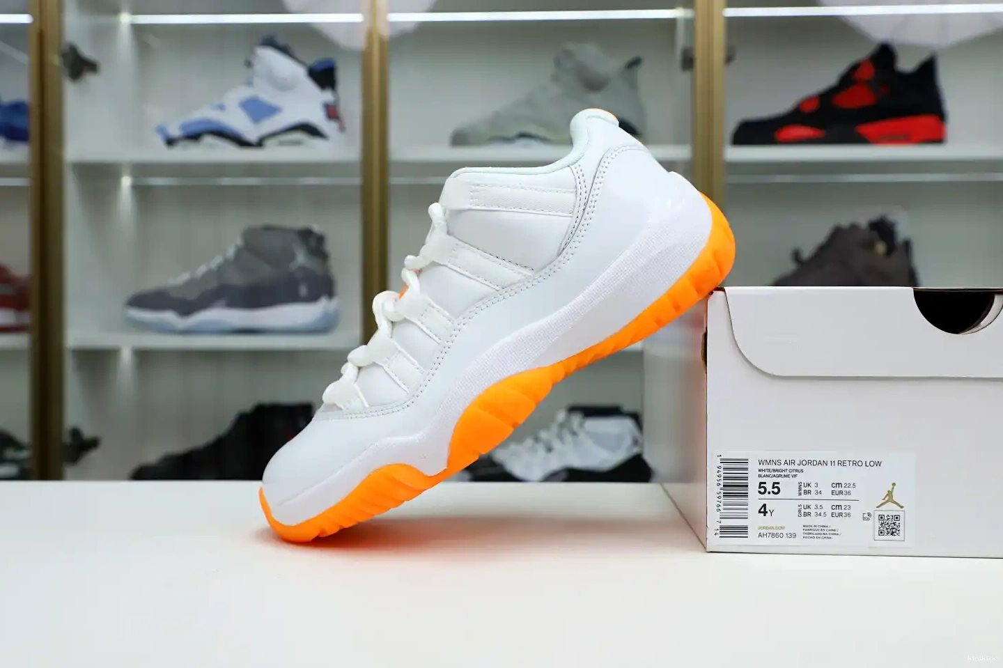 RETRO WMNS CITRUS' 'BRIGHT Kimikick LOW JORDAN 11 AIR 0216