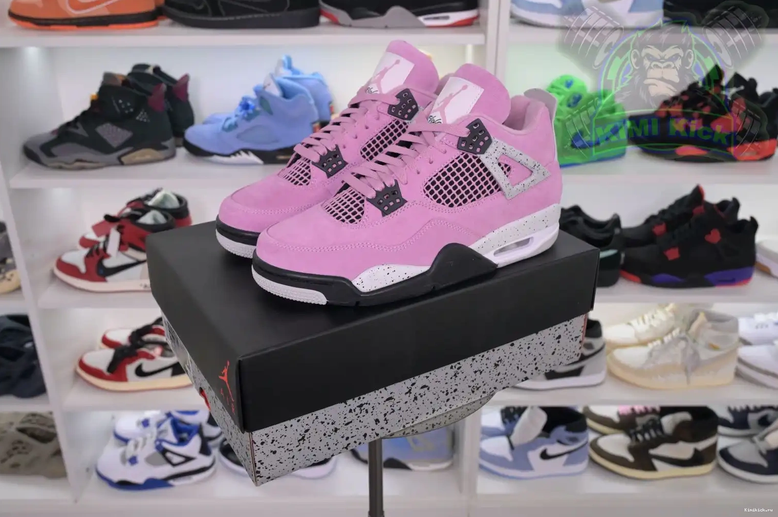 Kimikick Jordan Air Jordan 4“Orchid” 0212