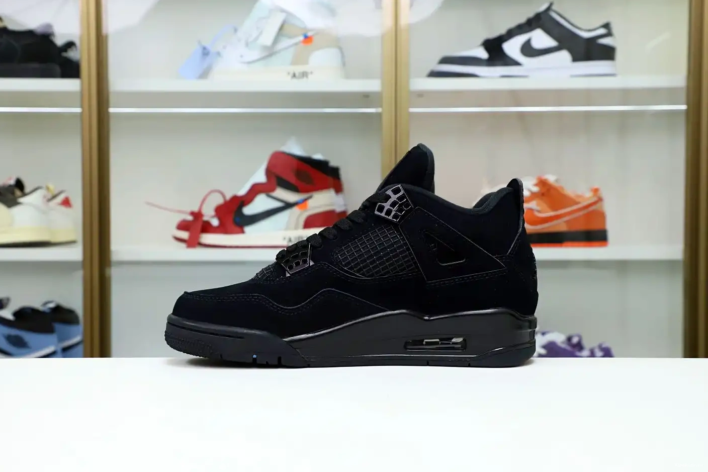 RETRO JORDAN AIR CAT' 4 Kimikick 'BLACK 2020 0215