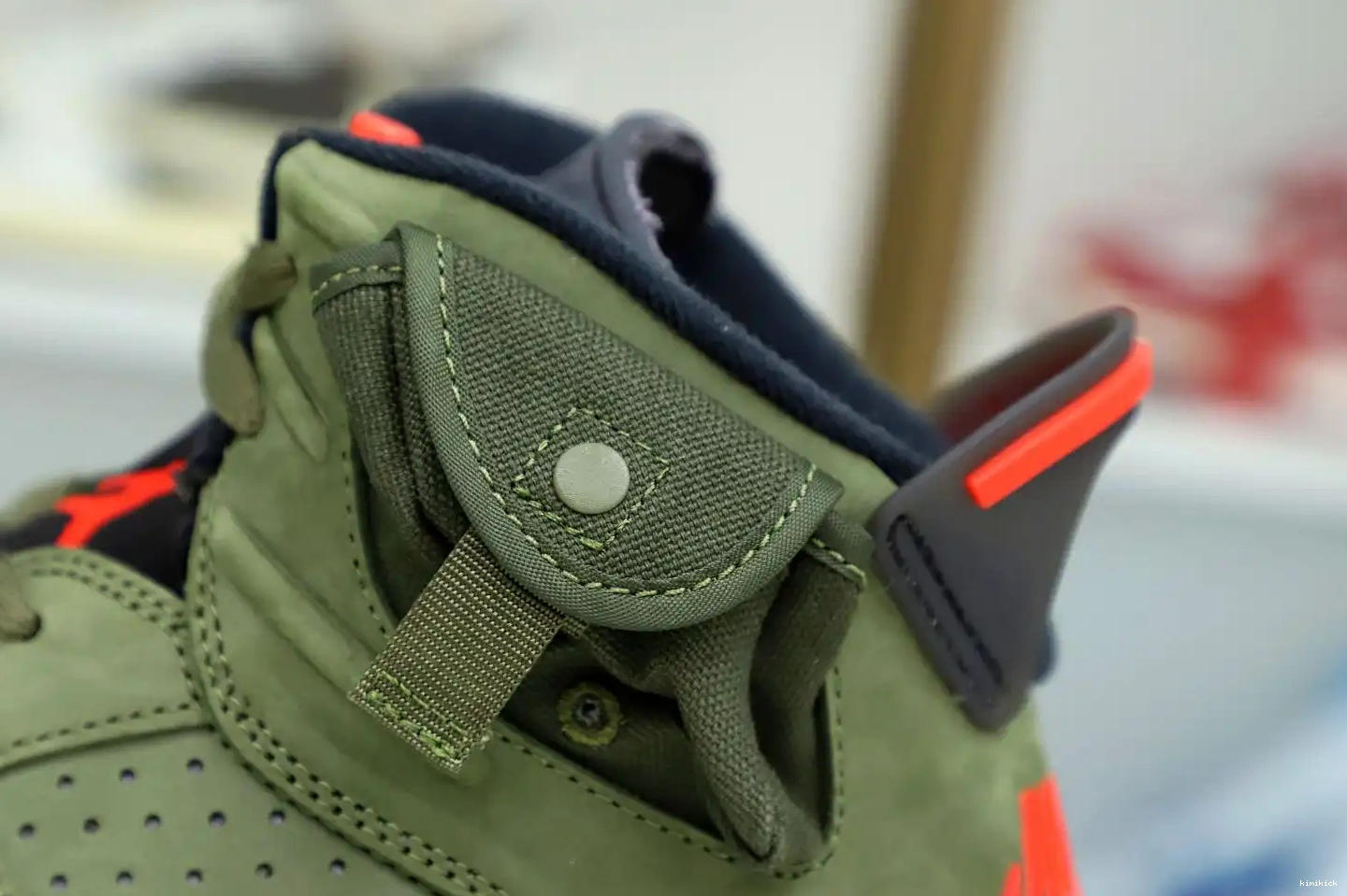 'OLIVE' RETRO Kimikick 6 JORDAN TRAVIS AIR SCOTT X 0210