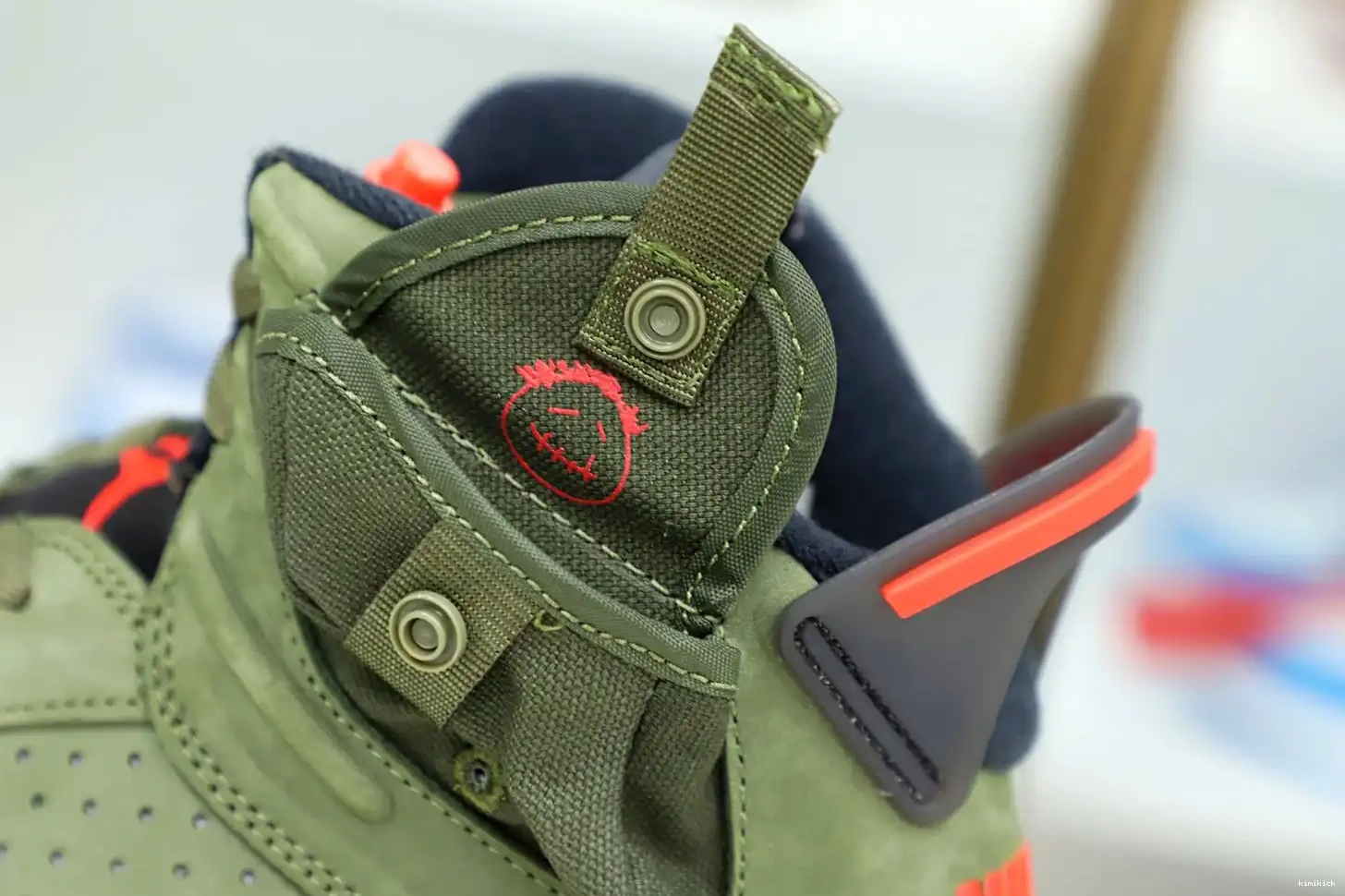 'OLIVE' RETRO Kimikick 6 JORDAN TRAVIS AIR SCOTT X 0210