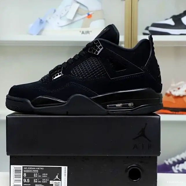 RETRO JORDAN AIR CAT' 4 Kimikick 'BLACK 2020 0215